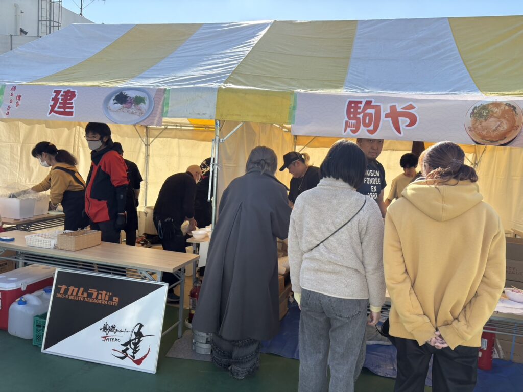 東亜大学　セット 第2回しものせきラーメンコレクションに大学祭実行委員会が参加しま