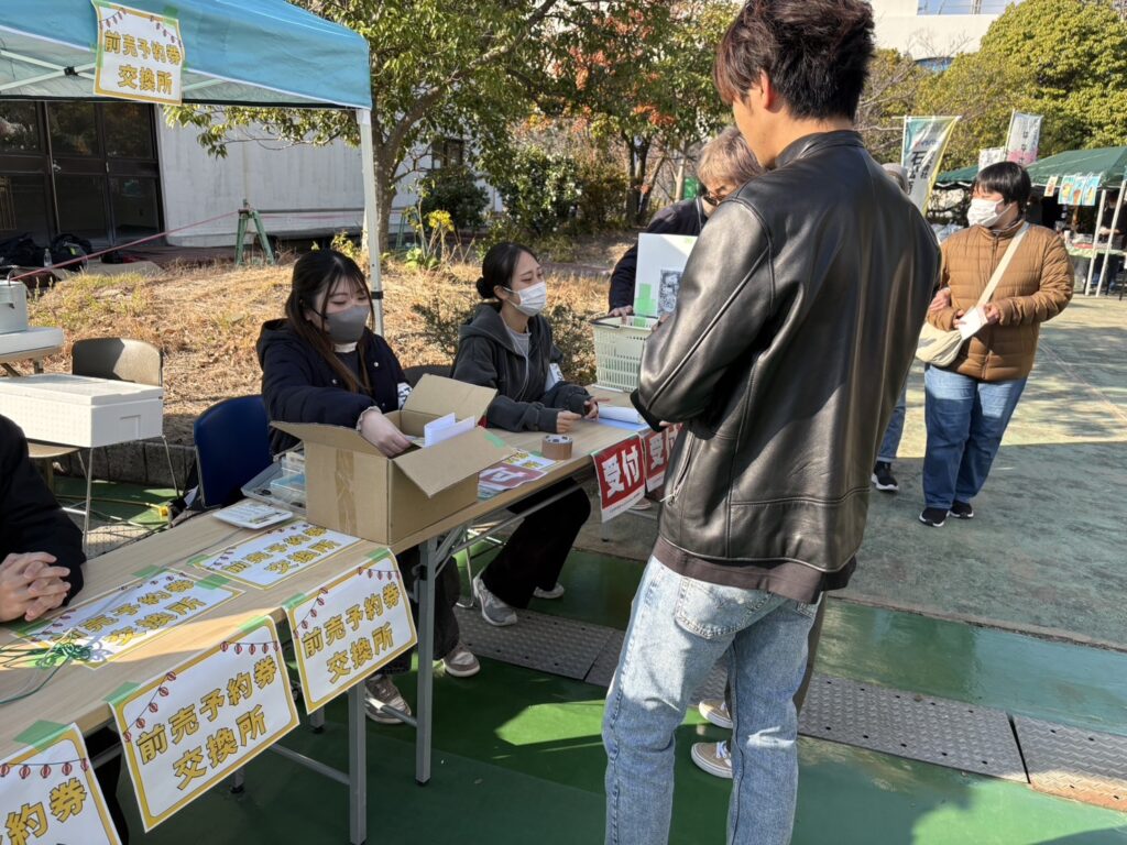 第2回しものせきラーメンコレクションに大学祭実行委員会が参加しま